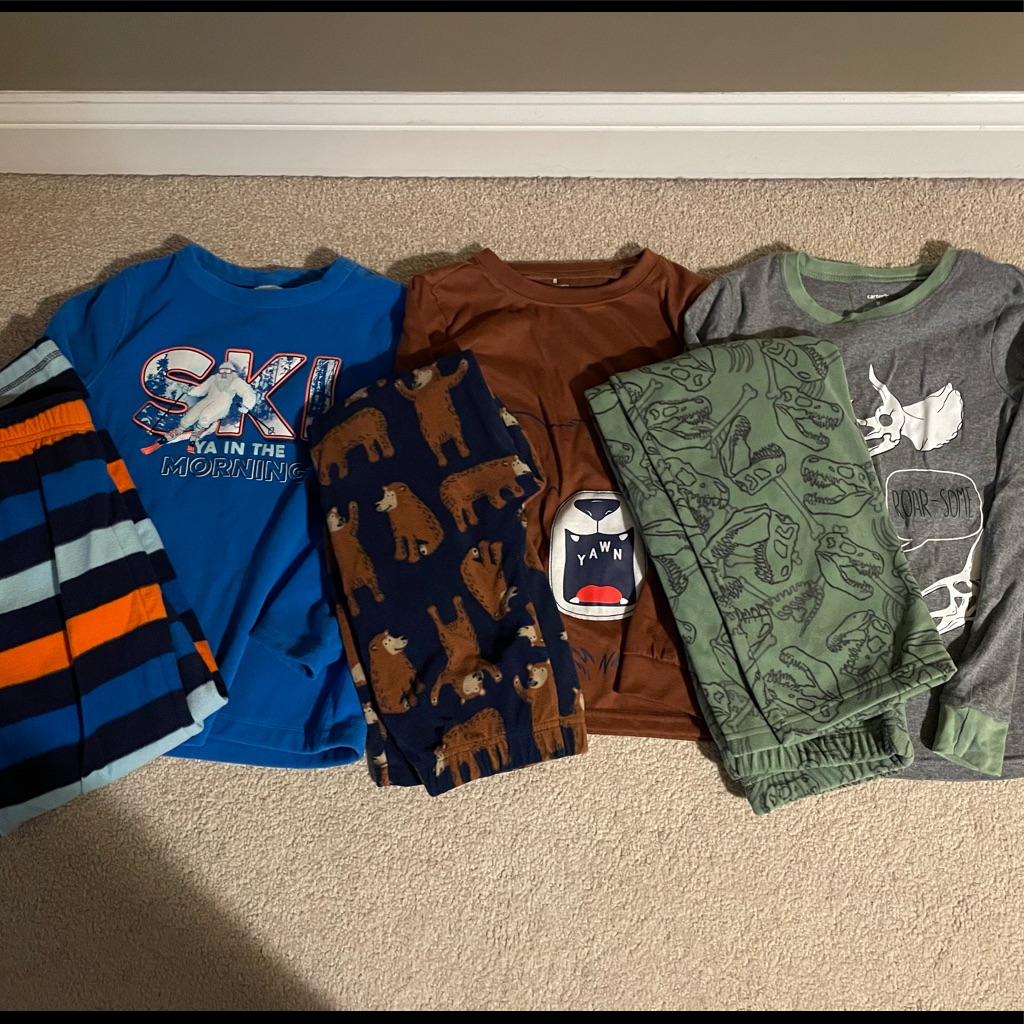 Bundle Three Pajama Sets